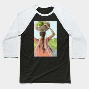 Punjabi village girl Baseball T-Shirt